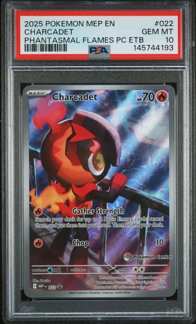 Charcadet, Me Black Star Promo, PSA 10