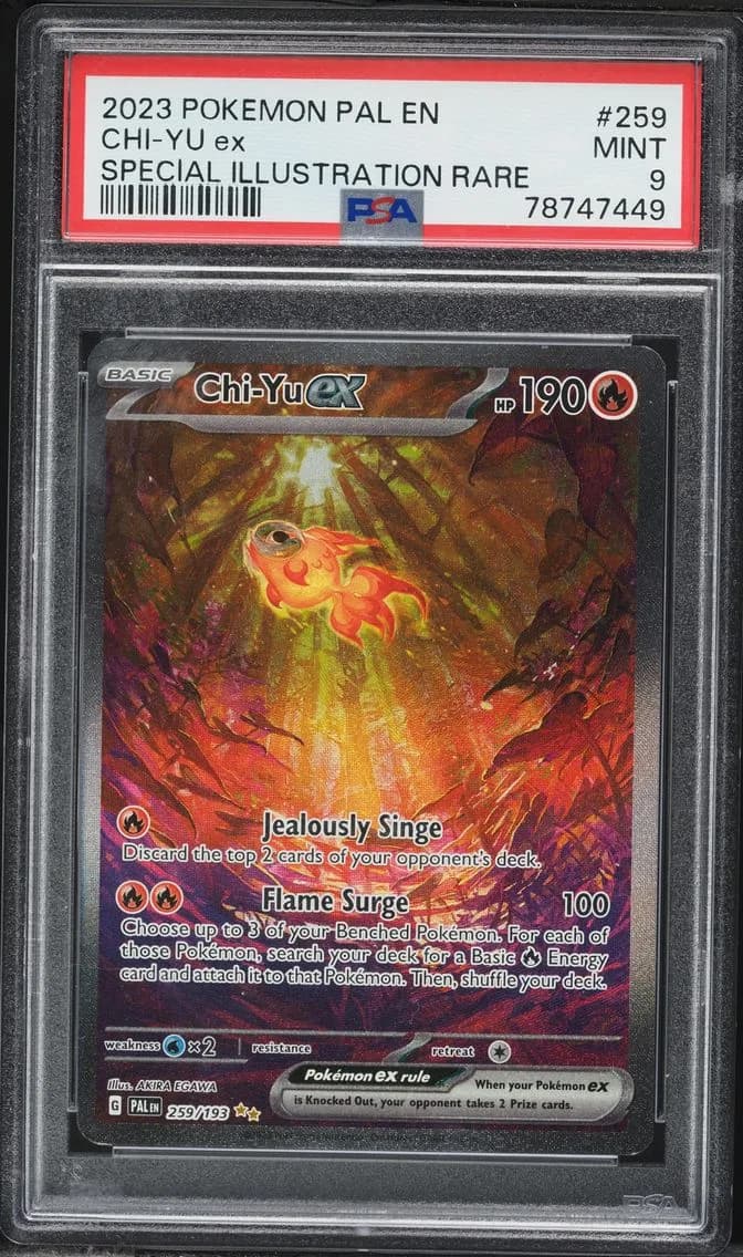 Chi-YU EX, Paldea Evolved, PSA 9