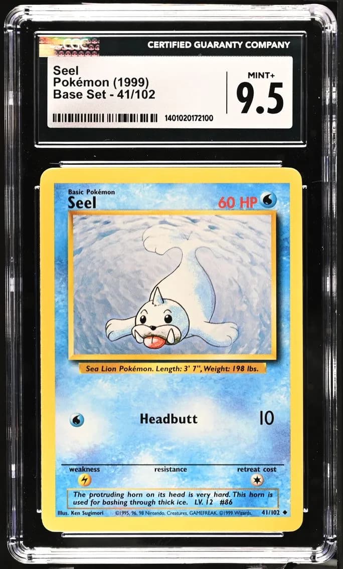 Seel, Base Set - Unlimited, CGC 9.5