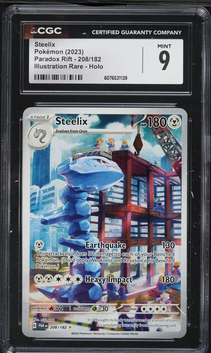 Steelix, Paradox Rift, CGC 9