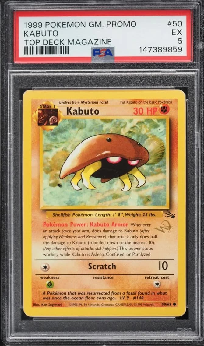 Kabuto, Game Promo, PSA 5