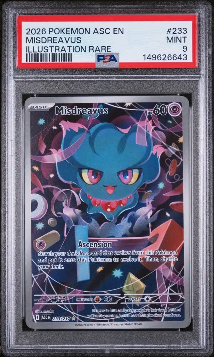 Misdreavus, Ascended Heroes, PSA 9