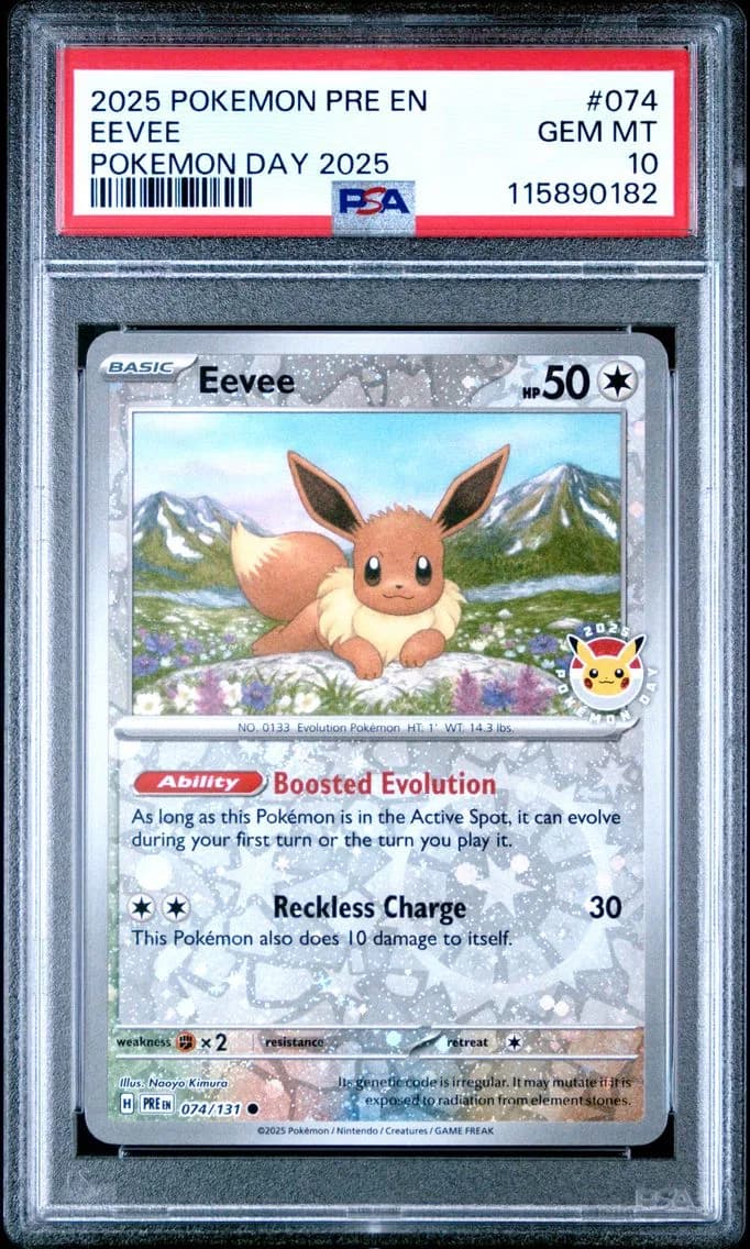 Eevee, Prismatic Evolutions, PSA 10