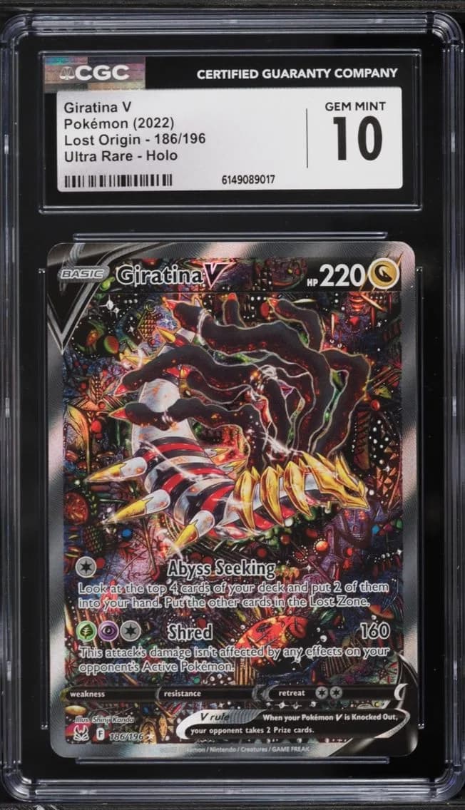 Giratina V, Lost Origin, CGC 10