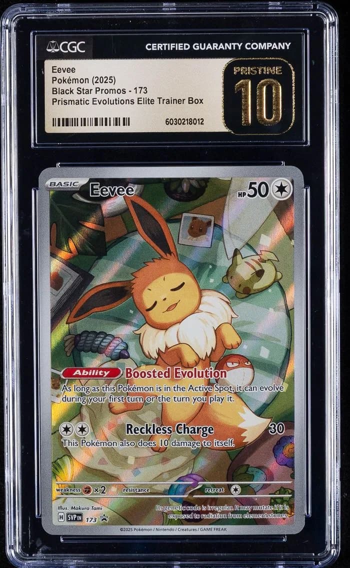 Eevee, Black Star Promos - Scarlet & Violet SVP EN, CGC 10