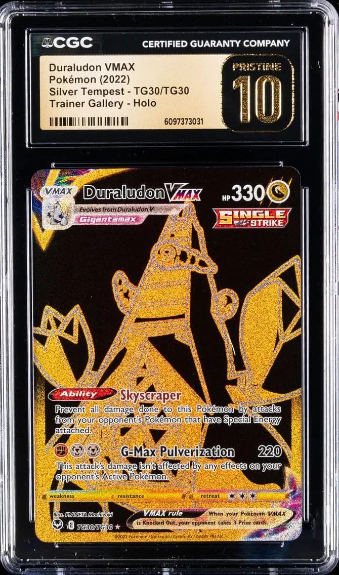 Duraludon VMAX, Silver Tempest, CGC 10