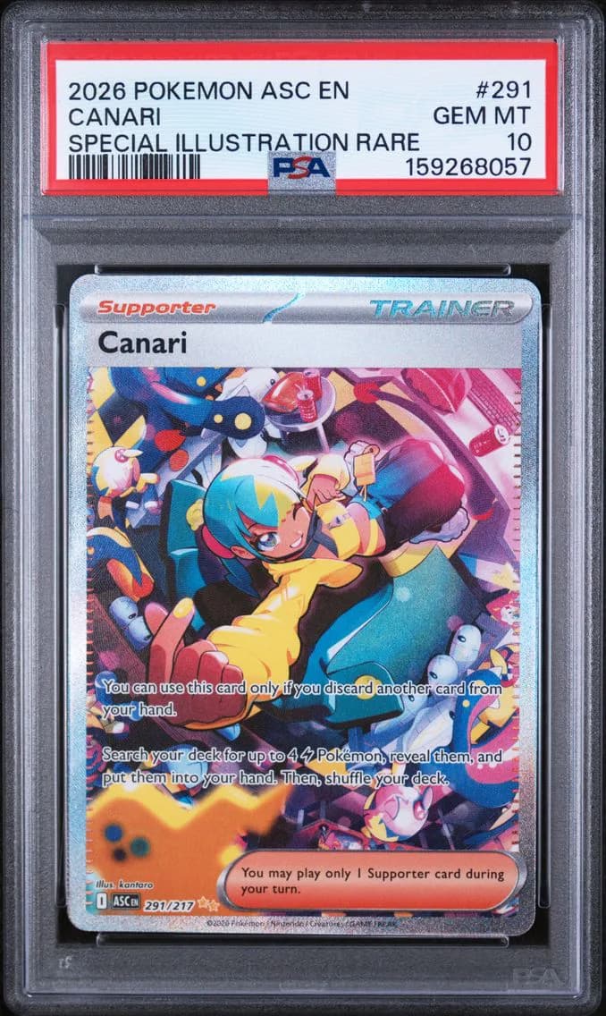 Canari, Ascended Heroes, PSA 10
