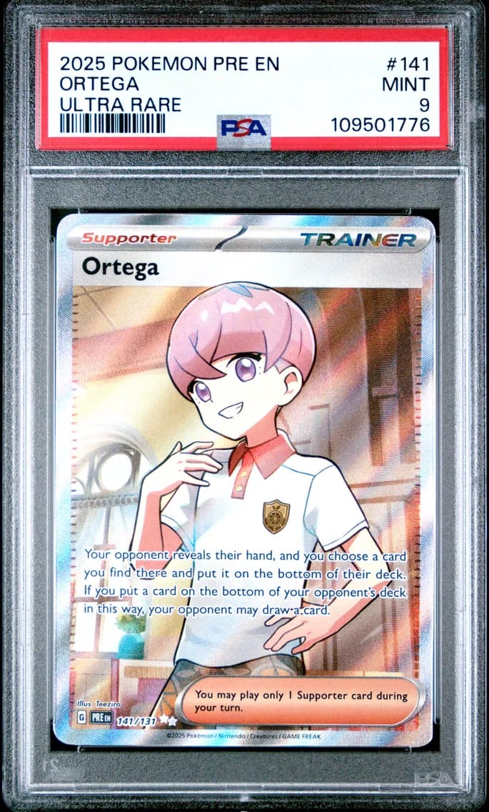 Ortega, Prismatic Evolutions, PSA 9