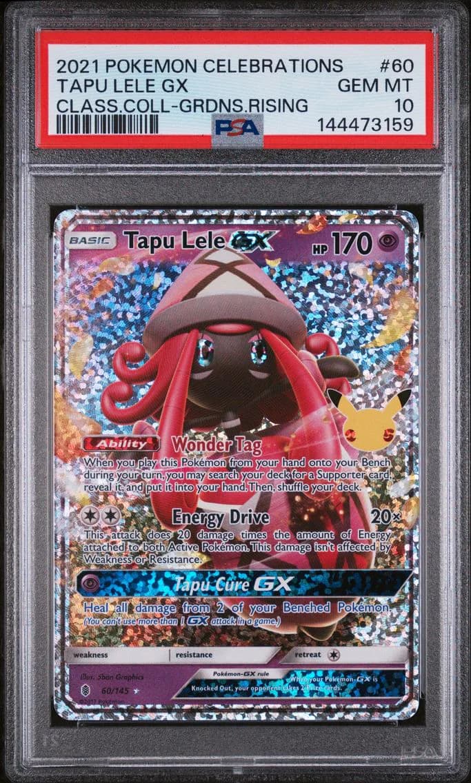 Tapu Lele GX, Celebrations Classic Collection, PSA 10