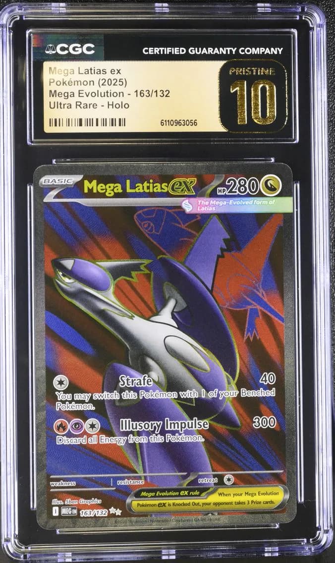Mega Latias ex, Mega Evolution, CGC 10