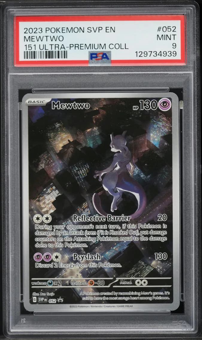 Mewtwo, SV Black Star Promo, PSA 9