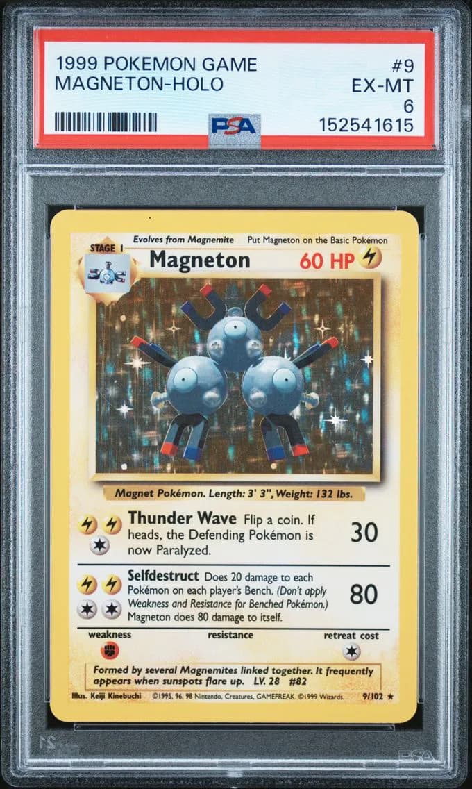 Magneton-Holo, Game, PSA 6