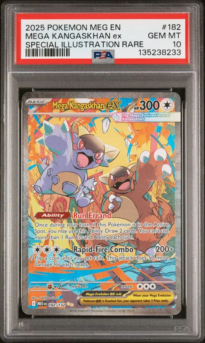 Mega Kangaskhan EX, Mega Evolution, PSA 10