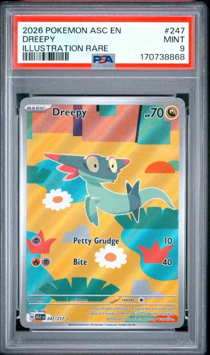 Dreepy, Ascended Heroes, PSA 9