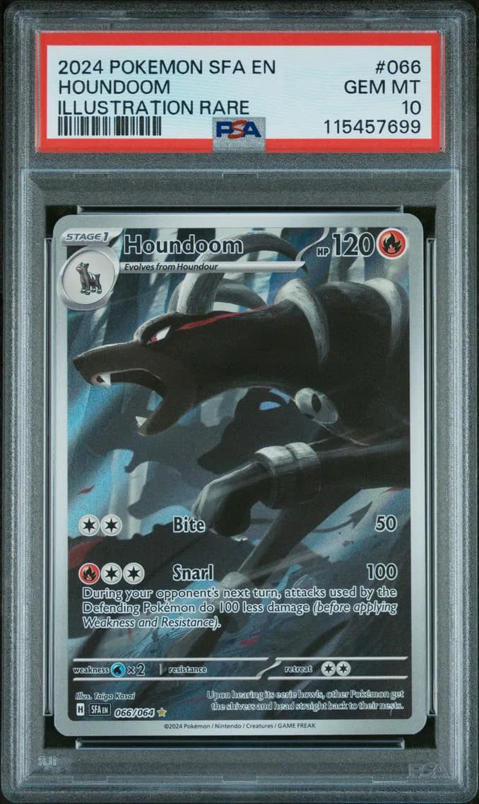Houndoom, Shrouded Fable, PSA 10