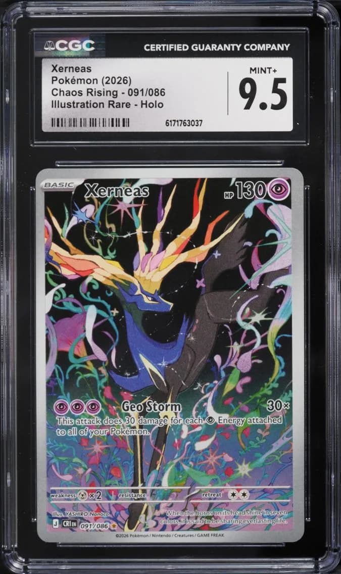 IR Xerneas, Chaos Rising, CGC 9.5