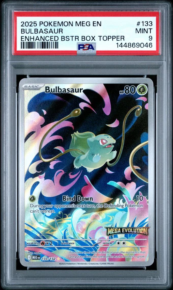Bulbasaur, Mega Evolution, PSA 9