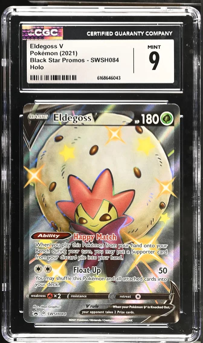 Eldegoss V, Black Star Promos - Sword & Shield, CGC 9