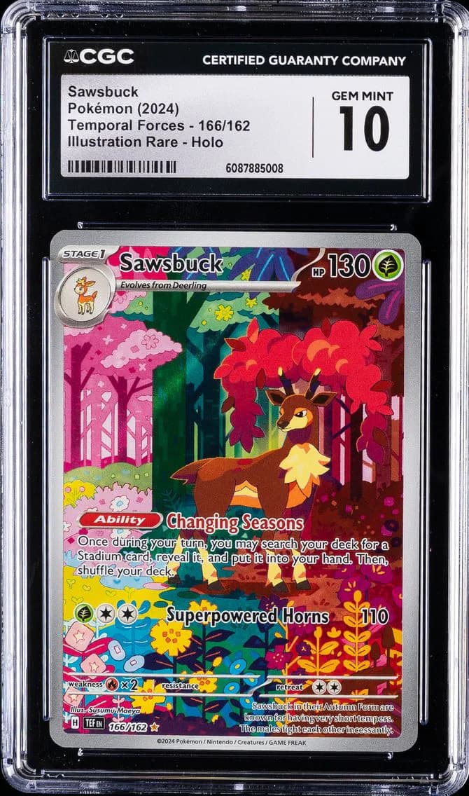 Sawsbuck, Temporal Forces, CGC 10