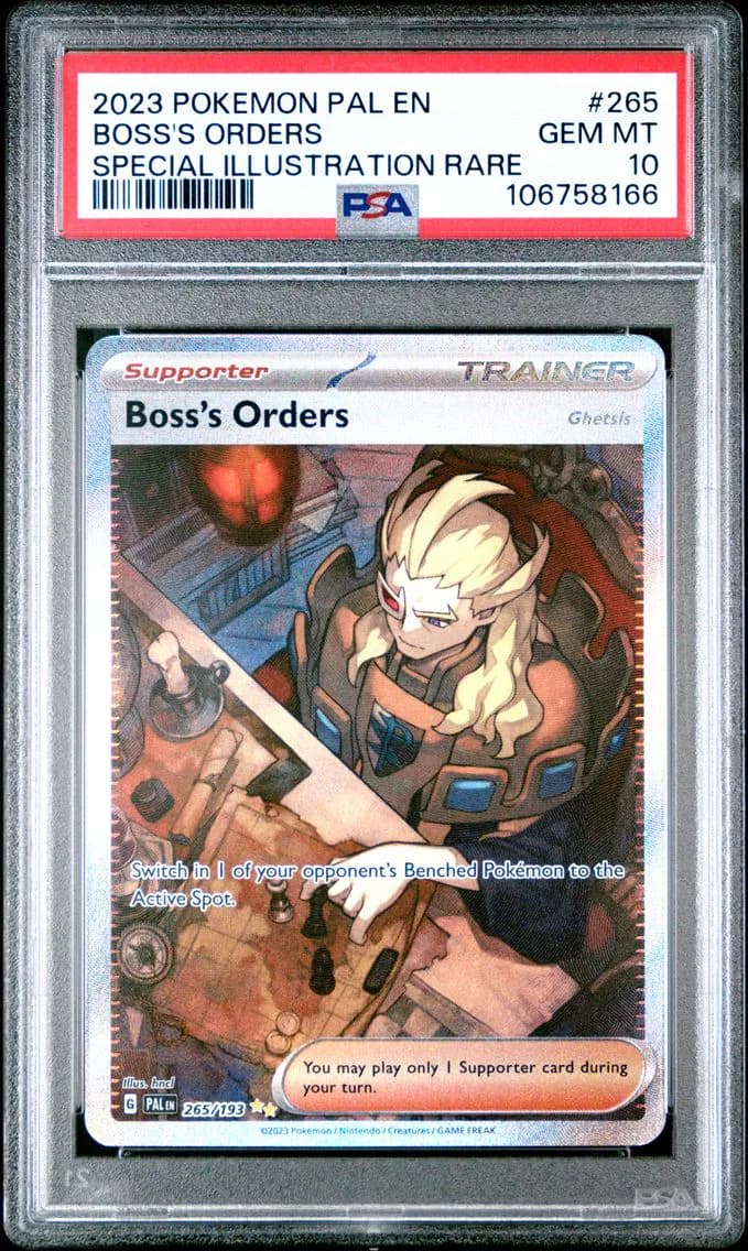 Boss's Orders, Paldea Evolved, PSA 10
