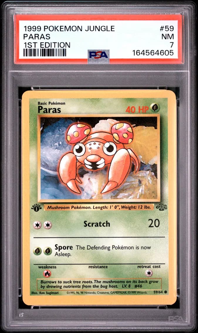 Paras 1st Edition, Jungle, PSA 7