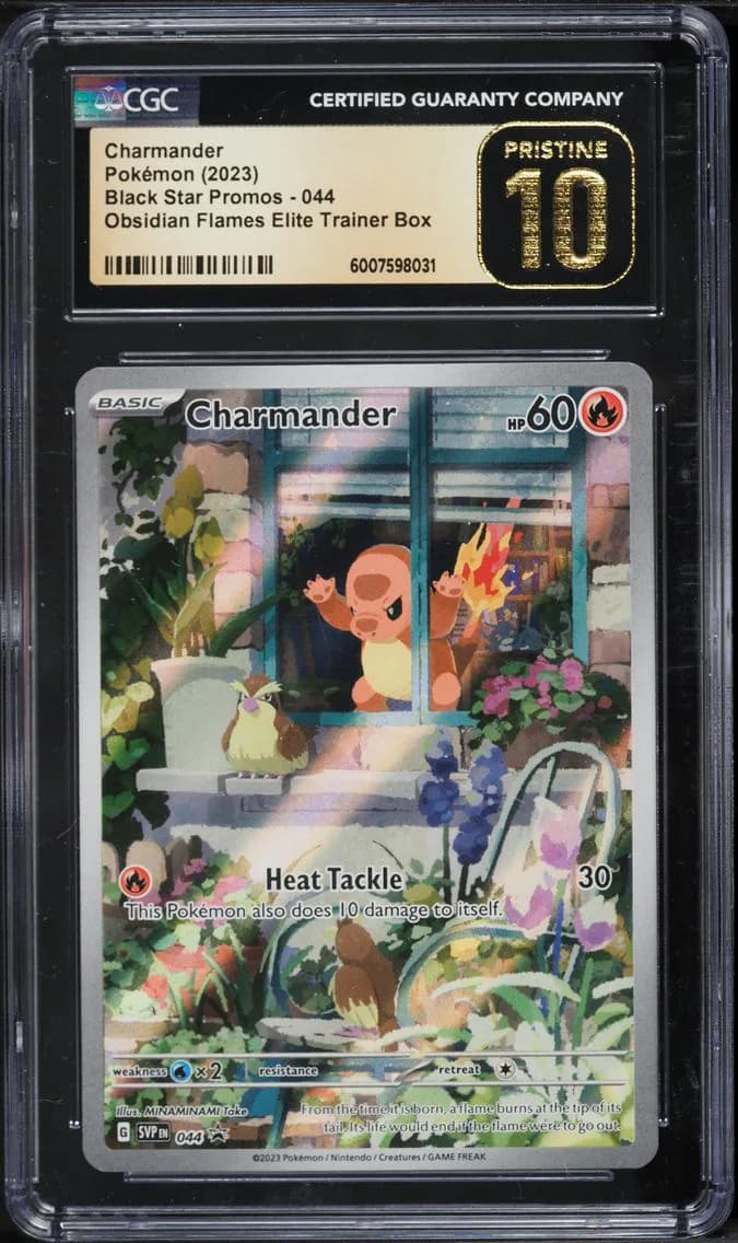 Charmander, Black Star Promos - Scarlet & Violet SVPEN, CGC 10