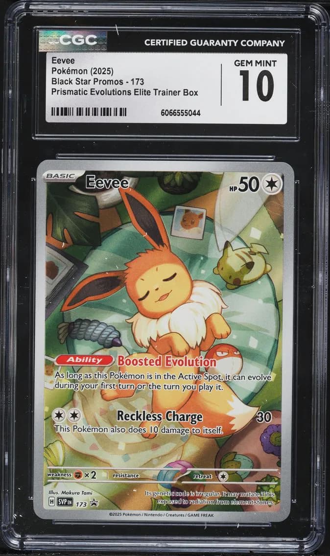 Eevee, Black Star Promos - Scarlet & Violet SVP EN, CGC 10