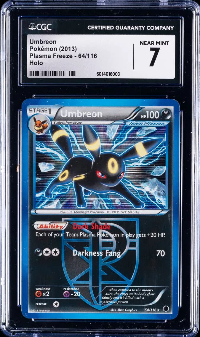 Umbreon, Plasma Freeze, CGC 7
