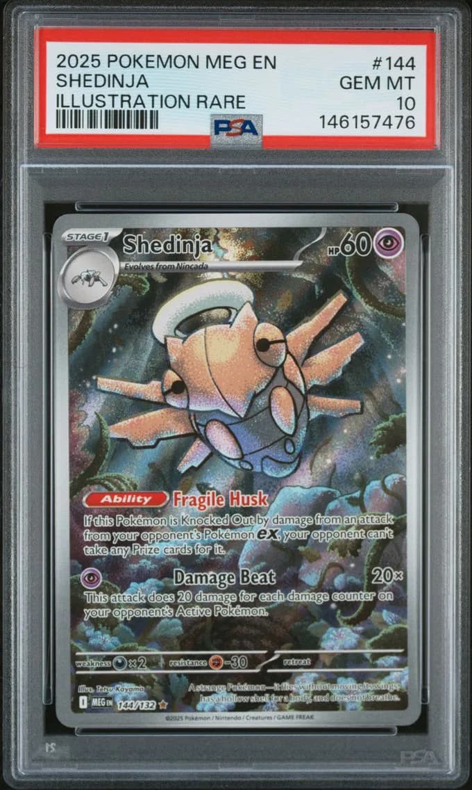 Shedinja, Mega Evolution, PSA 10