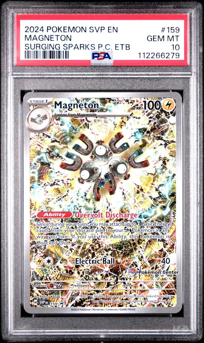 Magneton, SV Black Star Promo, PSA 10