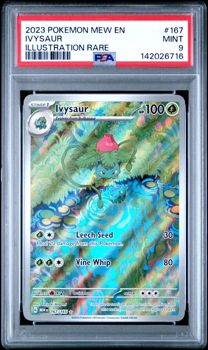 Ivysaur, 151, PSA 9