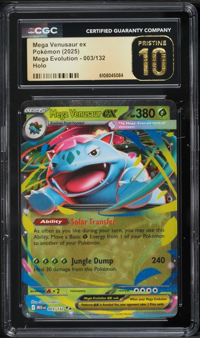 Mega Venusaur EX, Mega Evolution, CGC 10