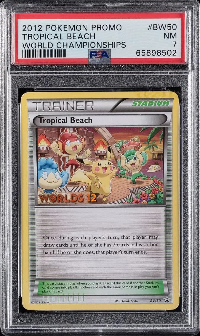 Tropical Beach, World Championships Promo, PSA 7
