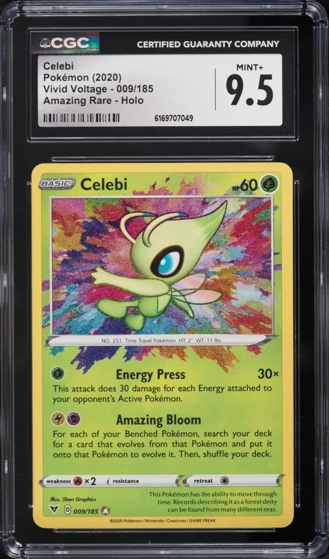 Celebi, Vivid Voltage, CGC 9.5