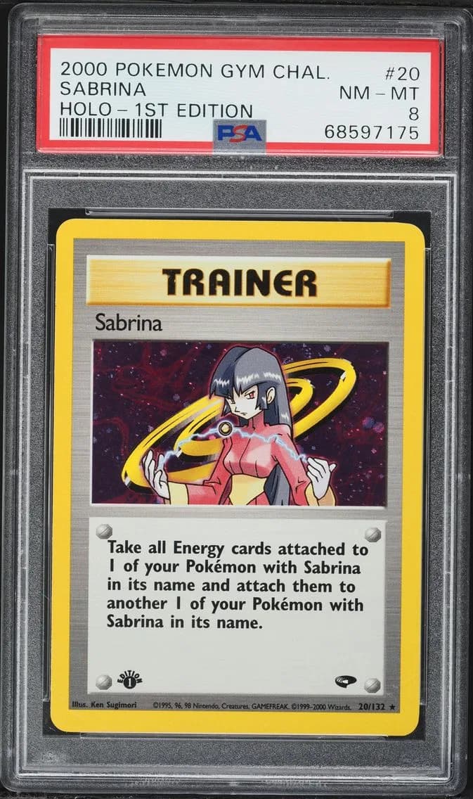 Sabrina, Gym Challenge, PSA 8