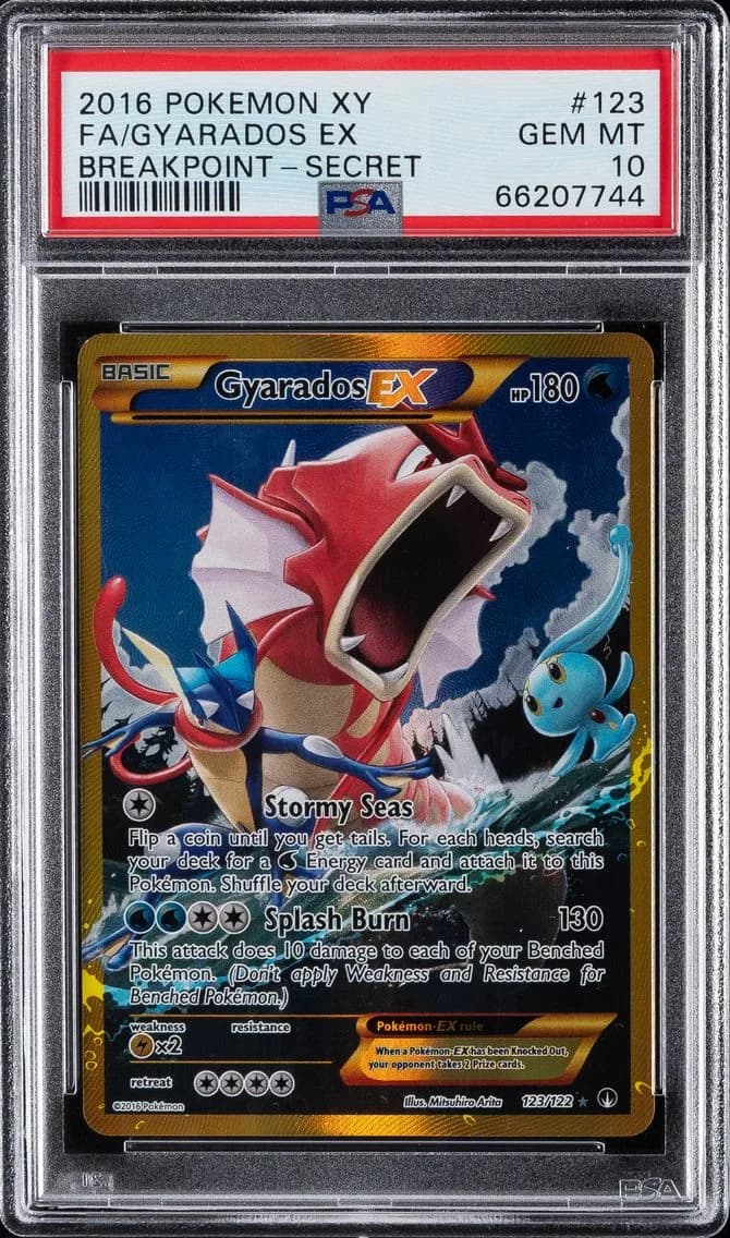 Gyarados EX, XY Breakpoint, PSA 10
