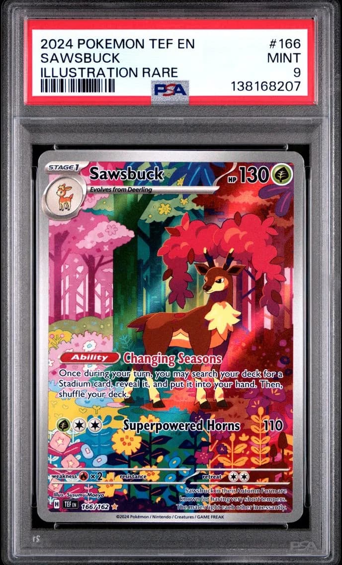 Sawsbuck, Temporal Forces, PSA 9
