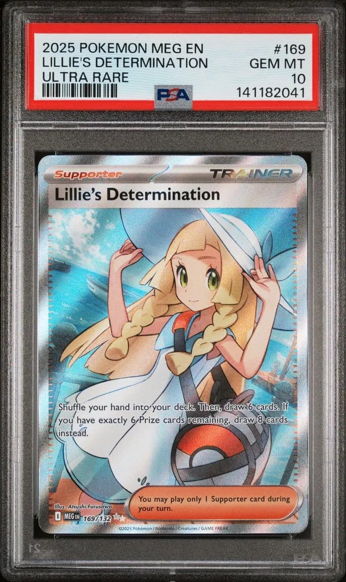 Lillie's Determination, Mega Evolution, PSA 10