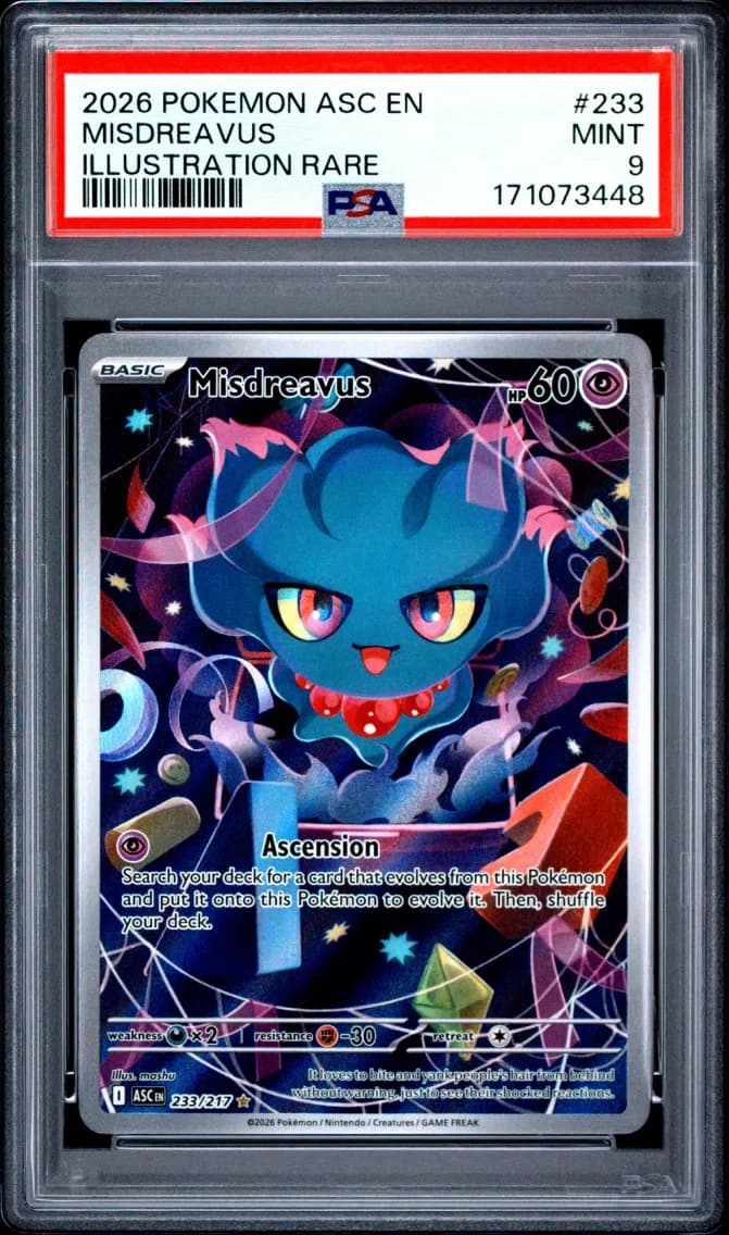 Misdreavus, Ascended Heroes, PSA 9
