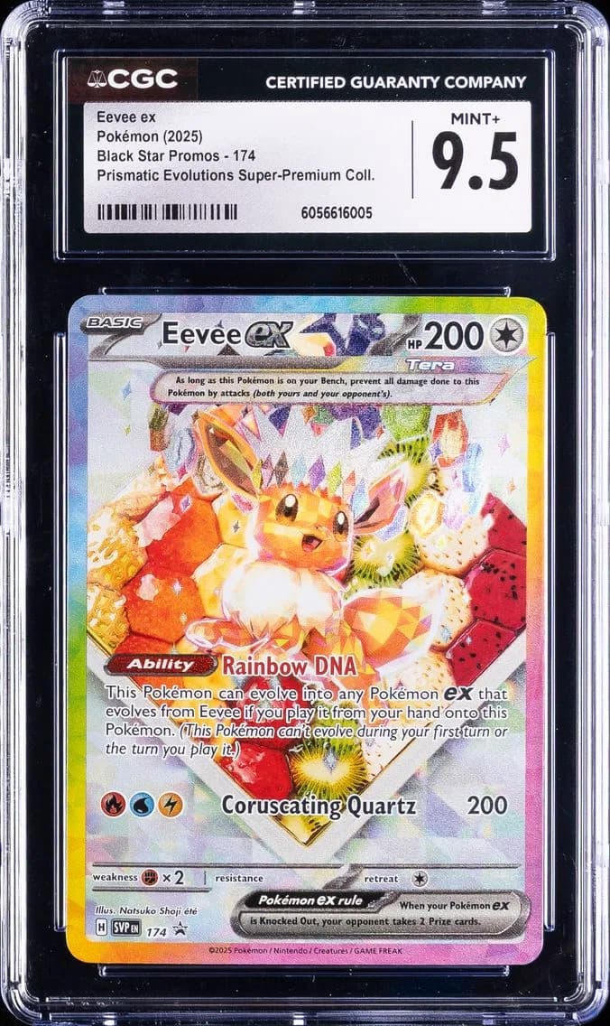 Eevee EX, Black Star Promos - Scarlet & Violet SVP EN, CGC 9.5