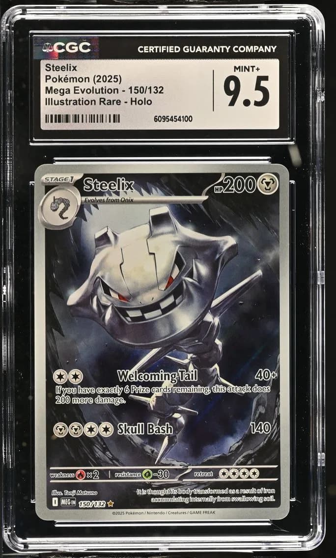 Steelix, Mega Evolution, CGC 9.5
