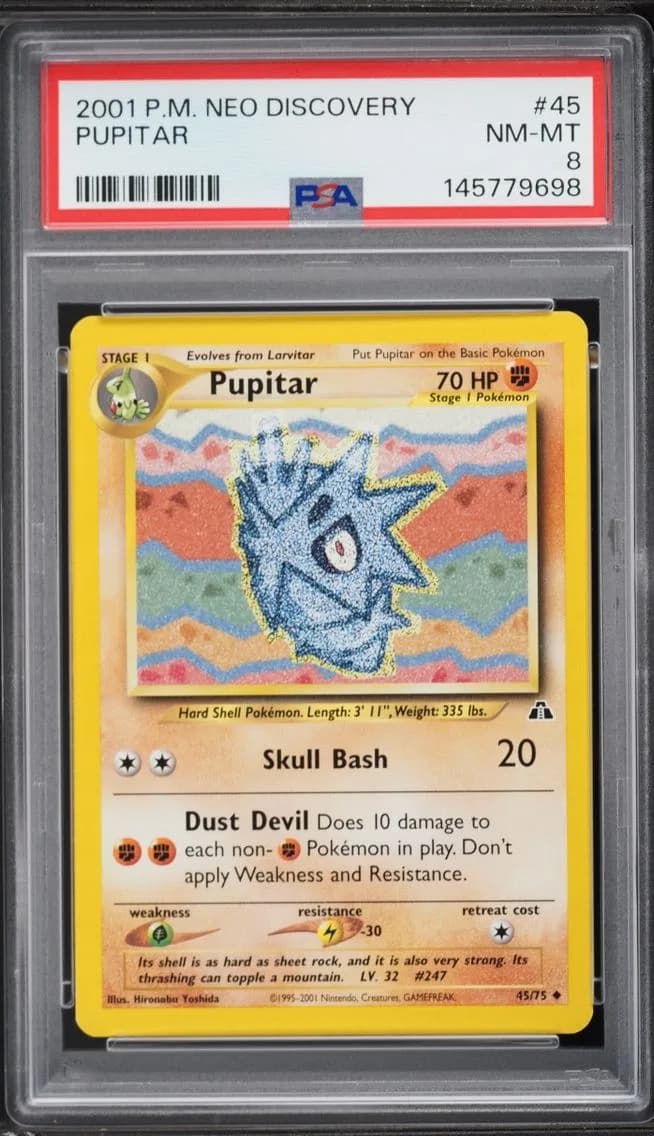 Discovery Pupitar, Neo Discovery, PSA 8