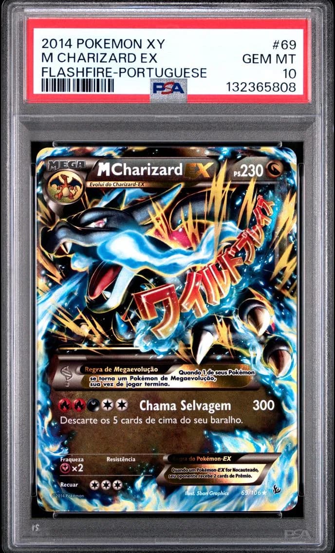 M Charizard EX, XY Flashfire, PSA 10