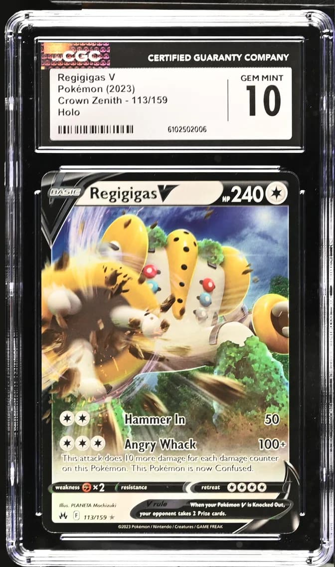 Regigigas V, Crown Zenith, CGC 10