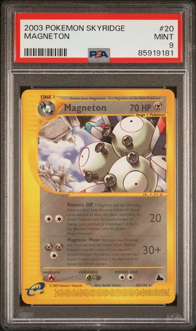Magneton, Skyridge, PSA 9
