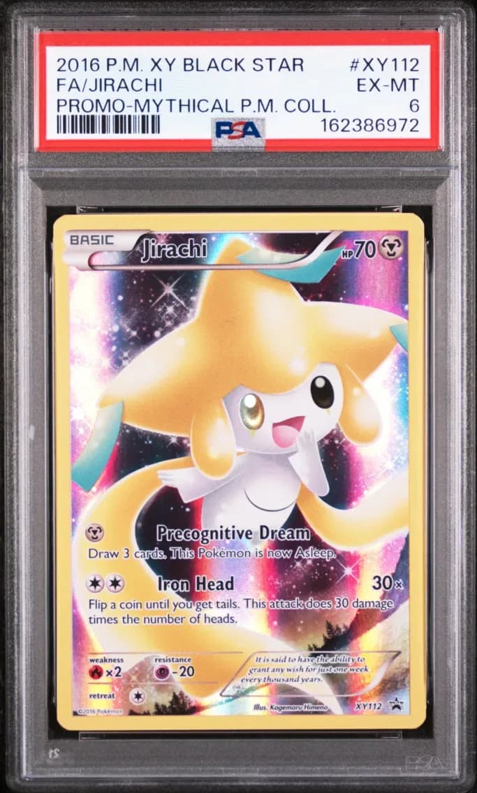 Jirachi, XY Black Star Promo, PSA 6