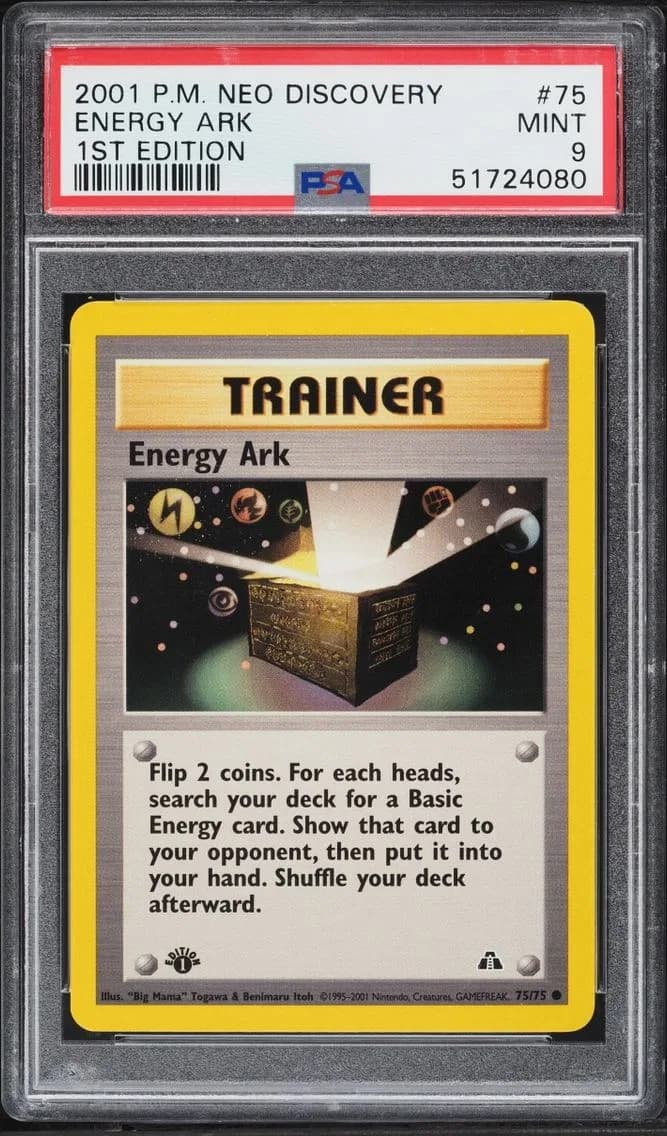 Energy Ark, Neo Discovery, PSA 9