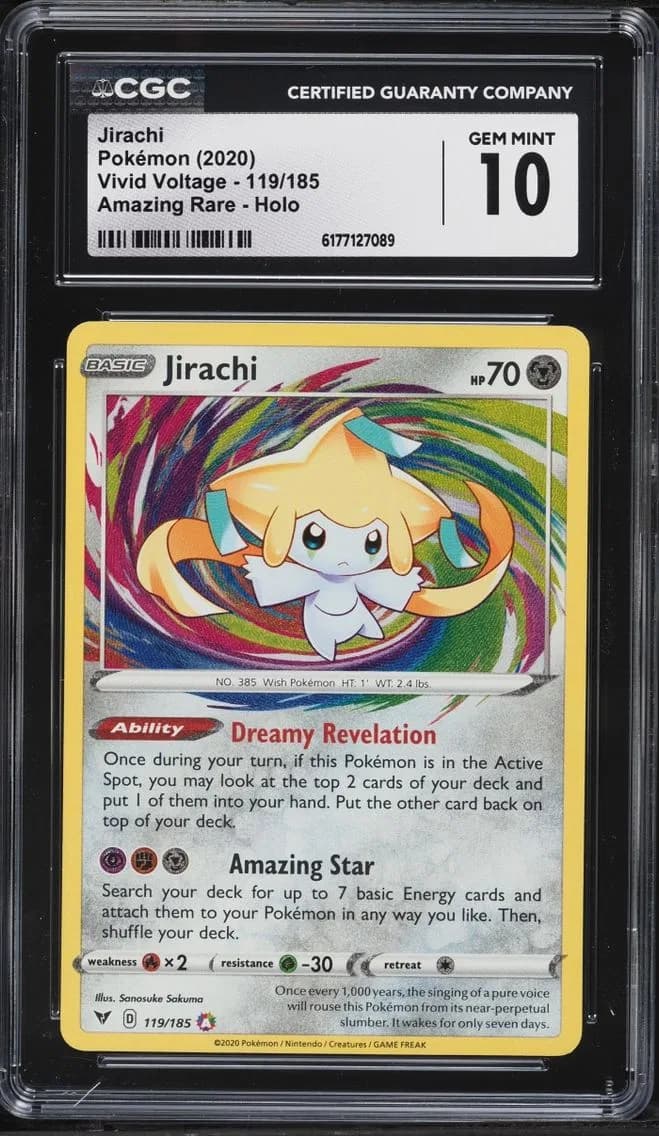 Jirachi, Vivid Voltage, CGC 10