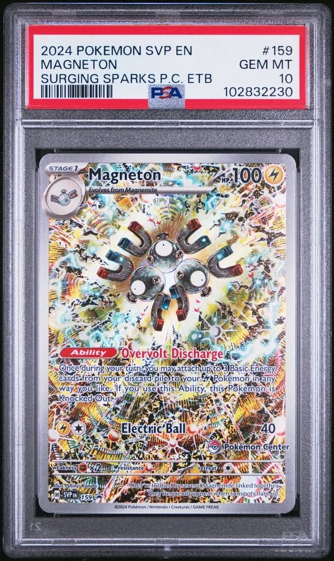 Magneton, SV Black Star Promo, PSA 10