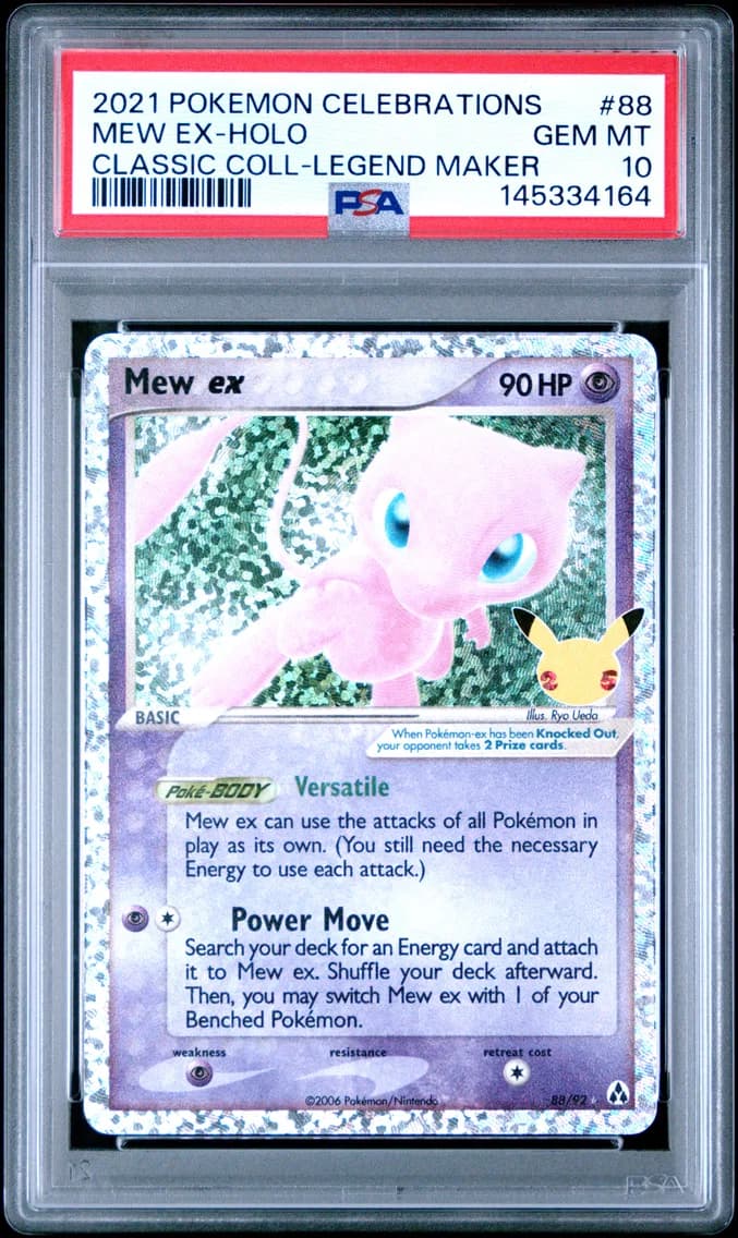Mew EX-Holo, Celebrations Classic Collection, PSA 10